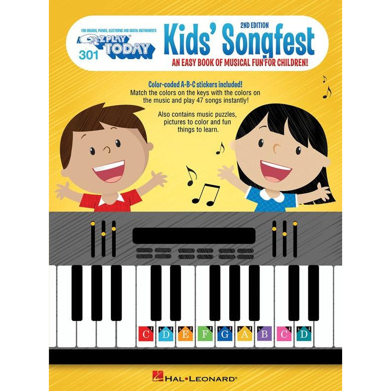 KIDS SONGFEST EZ PLAY 301 2ND EDITION - Music2u