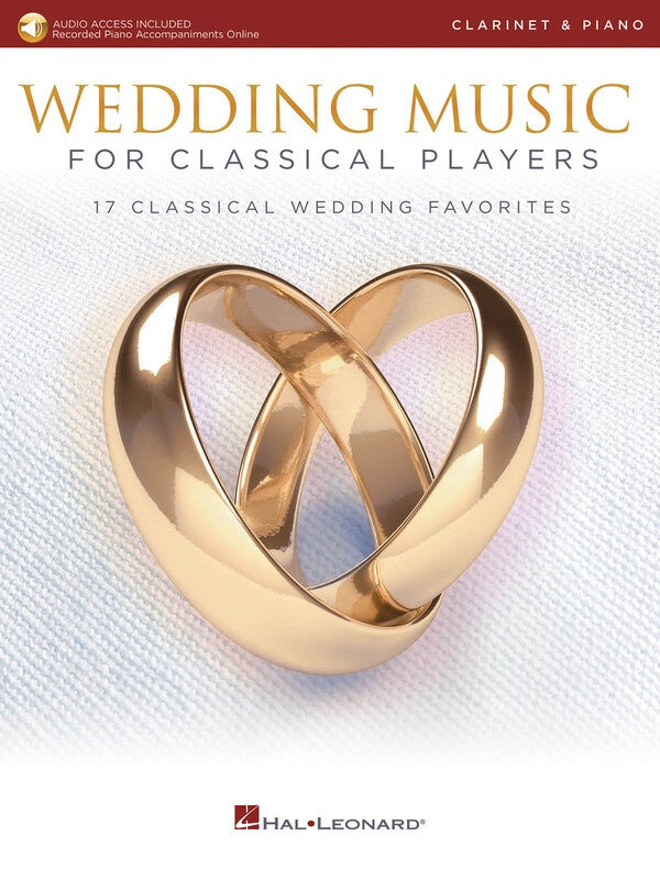 Wedding Music Classical Players Clarinet/Piano Bk/Ola