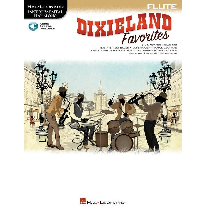 Dixieland Favorites For Flute Play Along Book/Ola