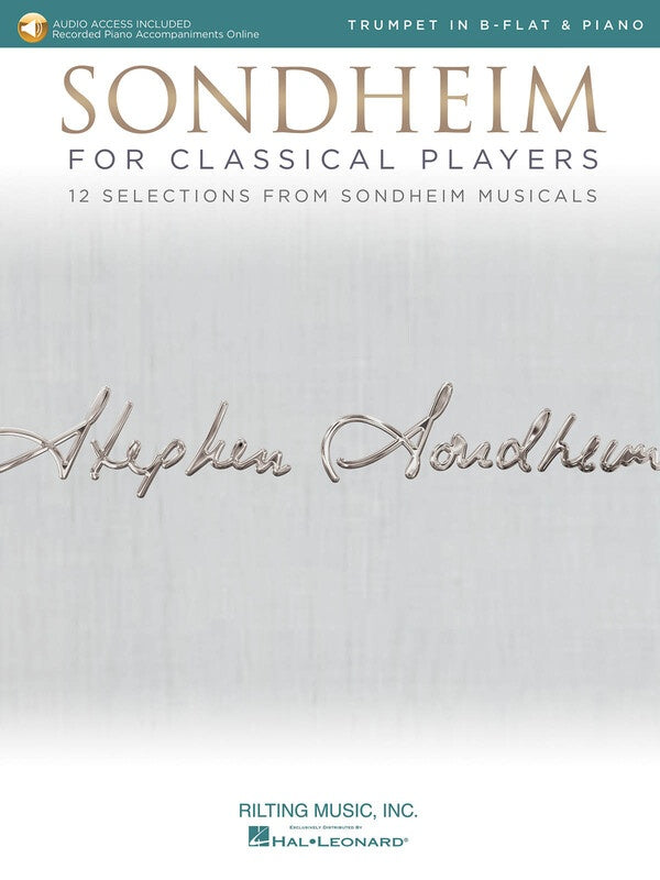 Sondheim For Classical Players Trumpet/Piano Bk/Ola