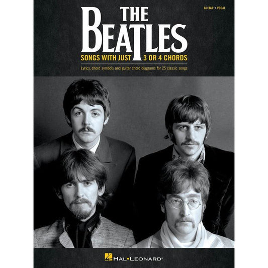 The Beatles Songs With Just 3 Or 4 Chords Book