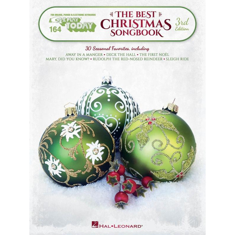 BEST CHRISTMAS SONGBOOK EZ PLAY 164 3RD EDITION - Music2u