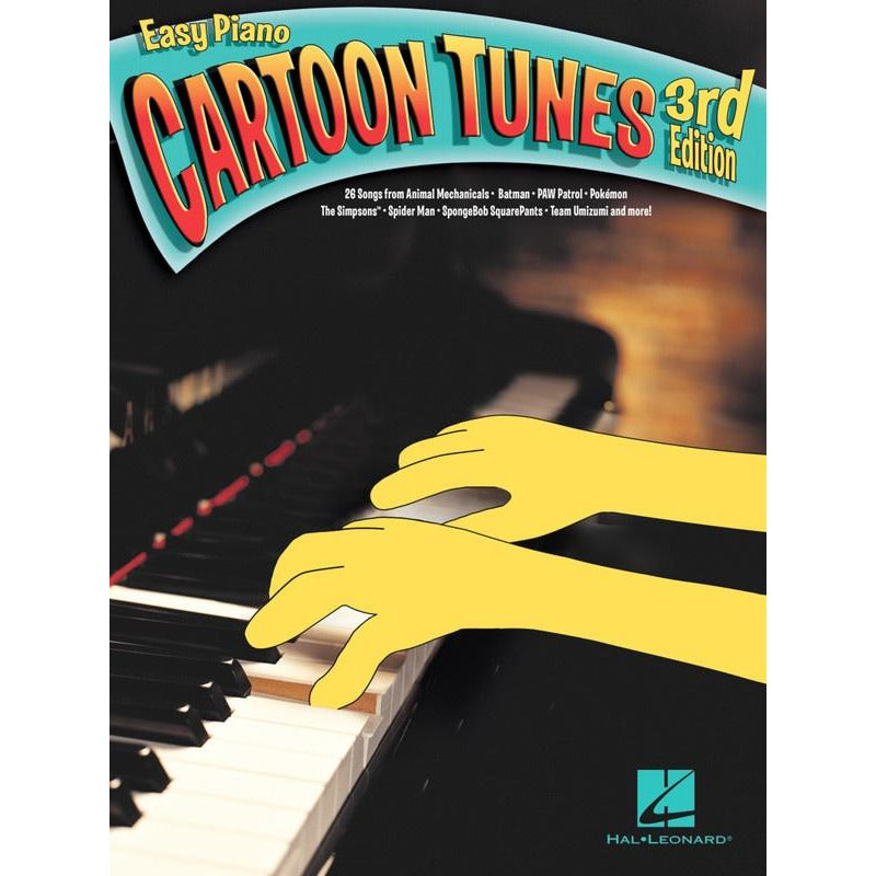 CARTOON TUNES EASY PIANO 3RD EDITION - Music2u
