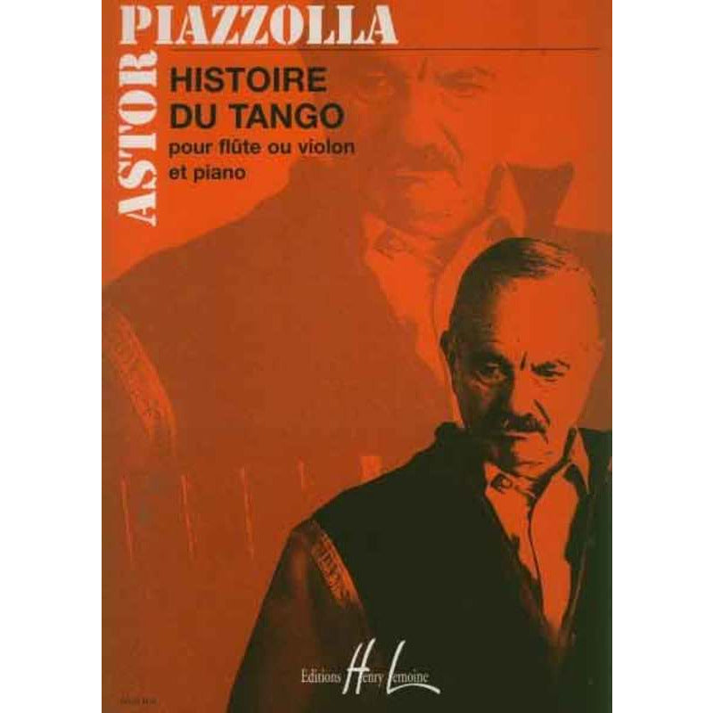 Piazzolla - Histoire Du Tango Flute Or Violin Book