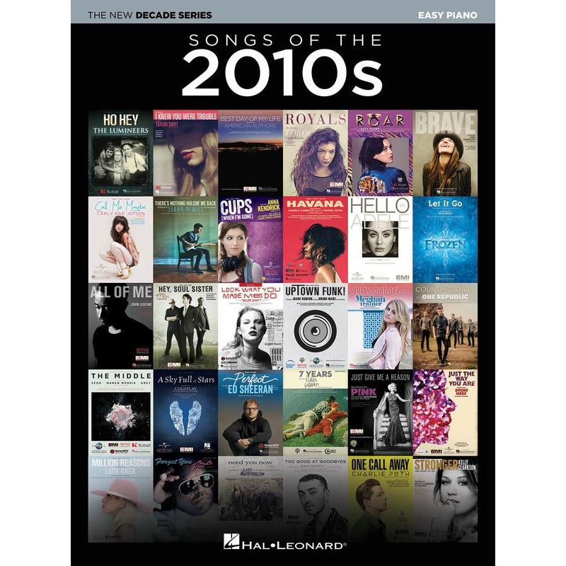 SONGS OF THE 2010S NEW DECADE SERIES EASY PIANO - Music2u