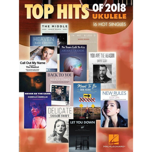 TOP HITS OF 2018 UKULELE - Music2u