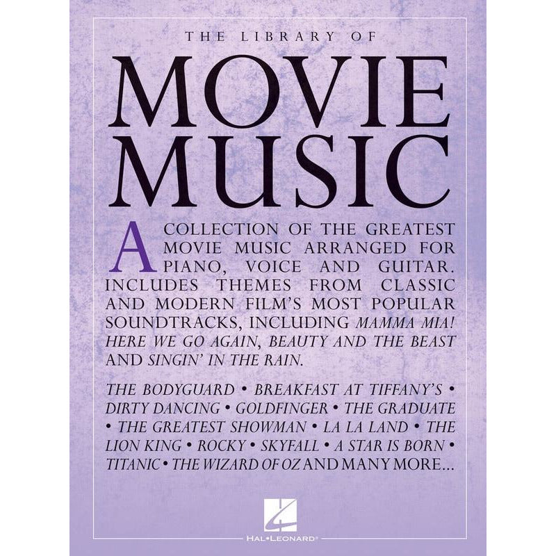 THE LIBRARY OF MOVIE MUSIC PVG - Music2u