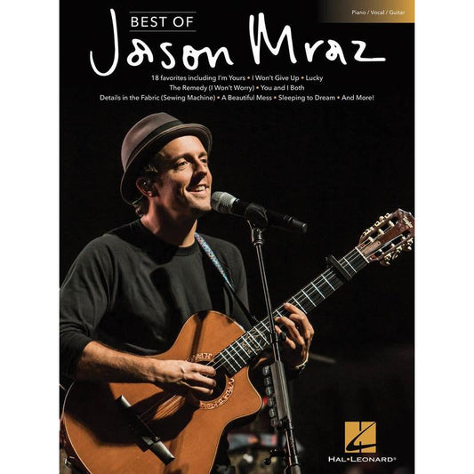 Best Of Jason Mraz PVG Book