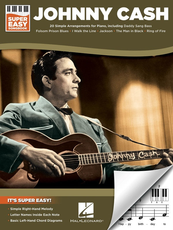 Johnny Cash - Super Easy Songbook - Music2u