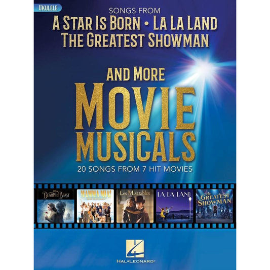 Songs From A Star Is Born, La La Land & The Greatest Showman for Ukulele Book