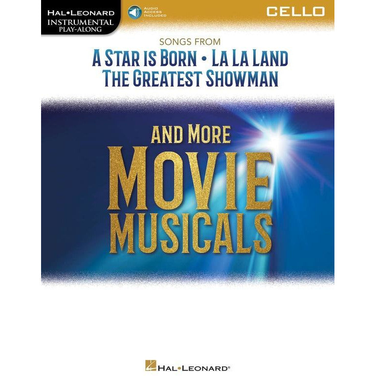 Songs From A Star Is Born La La Land Greatest Showman Cello Play Along Book/Ola