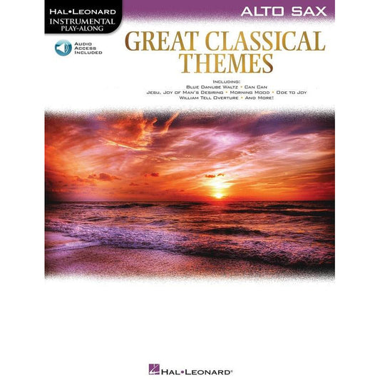 Great Classical Themes For Alto Saxophone Play Along Book/Ola