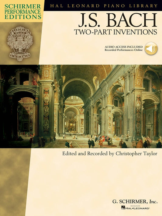 Bach - Two Part Inventions Bk/Ola Spe