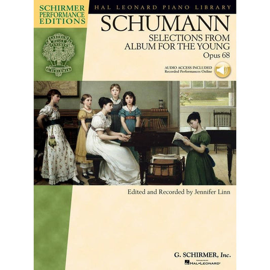 ALBUM FOR THE YOUNG OP 68 SCHUMANN SPE BK/CD - Music2u