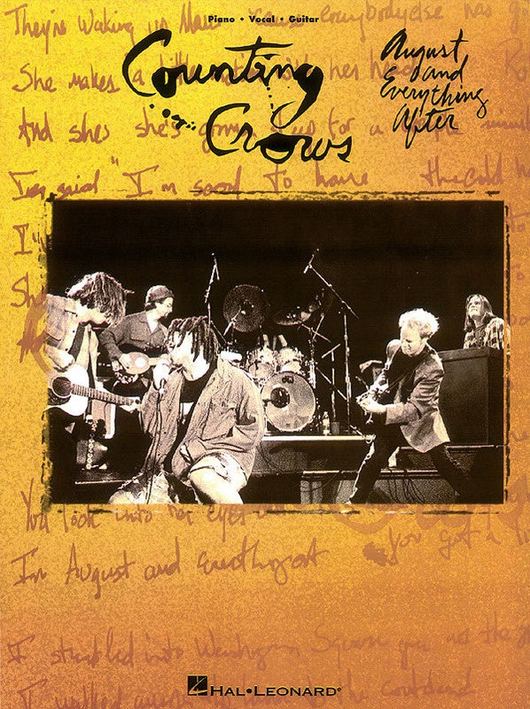 Counting Crows - August And Everything PVG Songbook