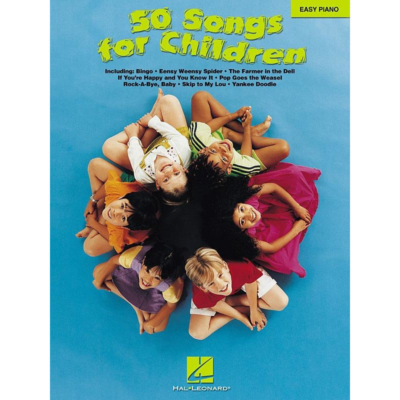 50 Songs For Children Easy Piano Book