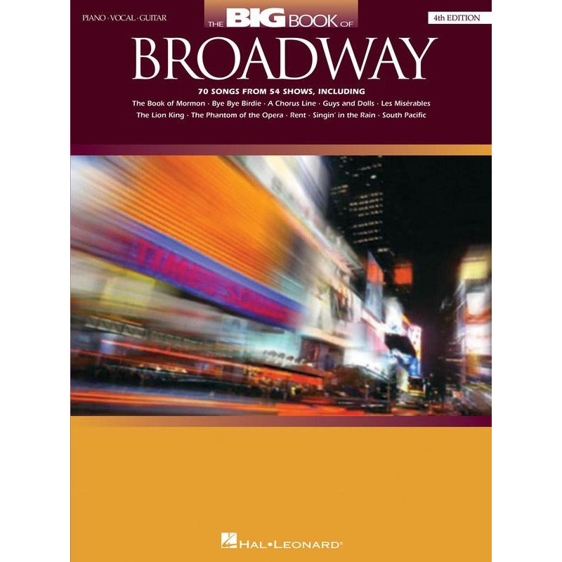 BIG BOOK OF BROADWAY PVG 4TH ED - Music2u