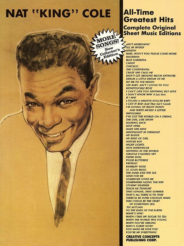 Nat King Cole - All Time Greatest Hits PVG Songbook