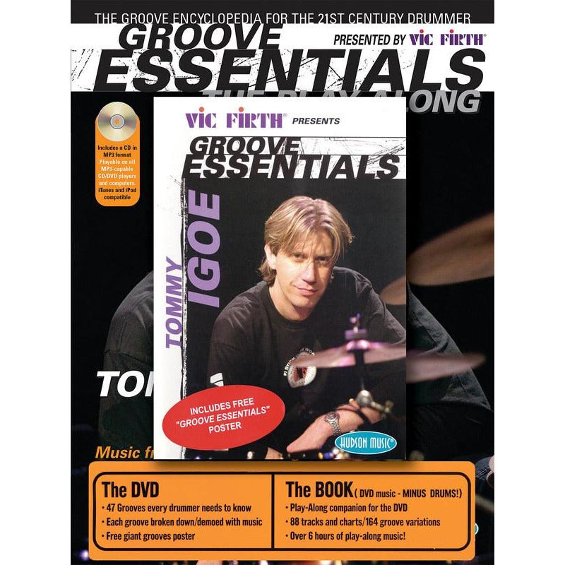 GROOVE ESSENTIALS BK/DVD/OLA PACK - Music2u