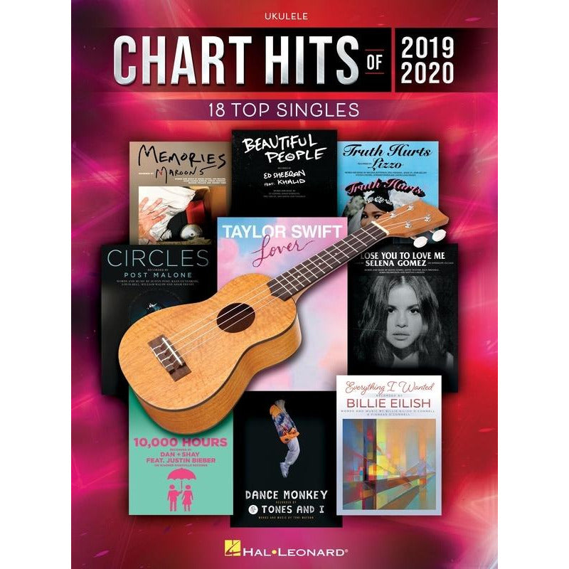CHART HITS OF 2019-2020 FOR UKULELE - Music2u