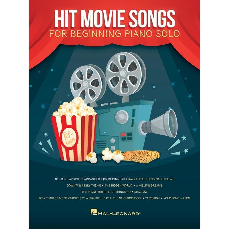 HIT MOVIE SONGS FOR BEGINNING PIANO SOLO - Music2u