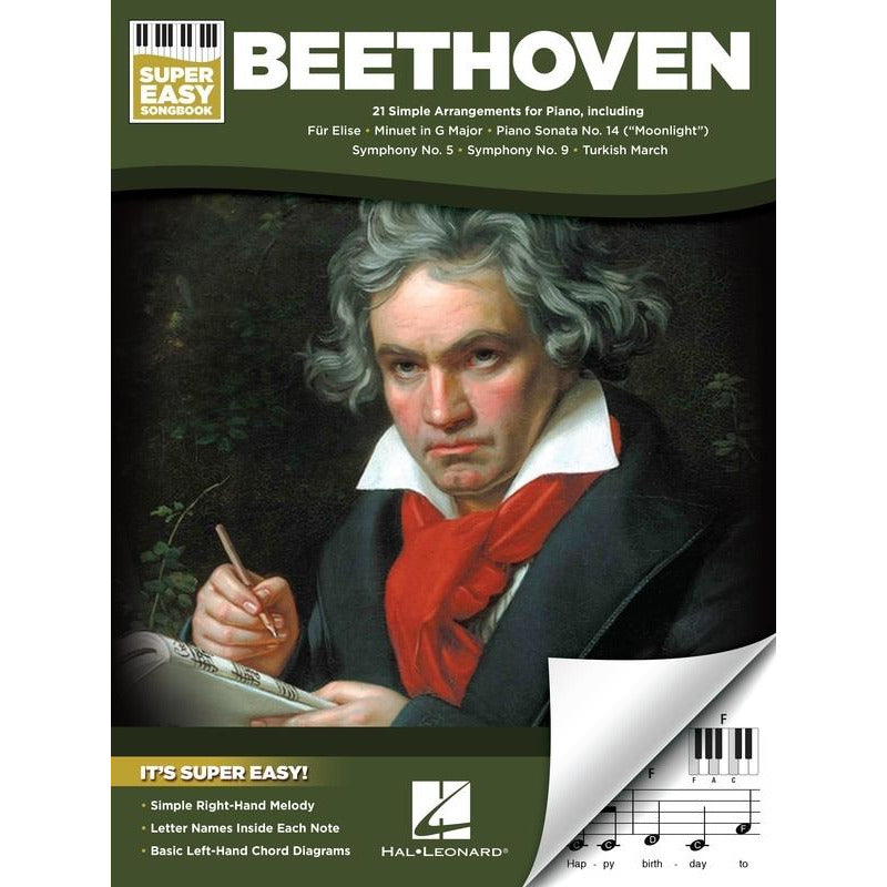 BEETHOVEN SUPER EASY SONGBOOK - Music2u