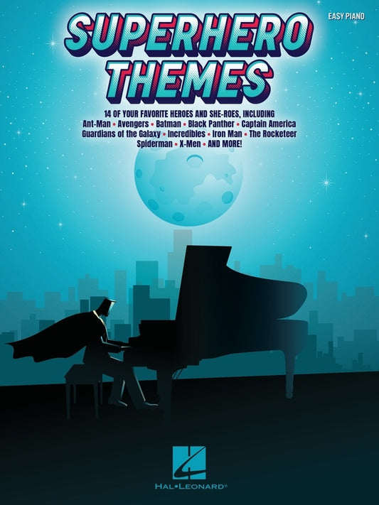 Superhero Themes For Easy Piano Book