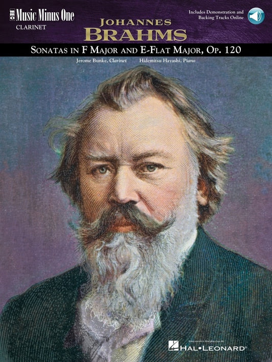 Brahms - 2 Clarinet Sonatas F Min/E Flat Op 120 Bk/Ola