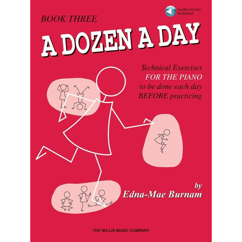 A DOZEN A DAY BOOK 3 - BOOK/CD PACK - Music2u