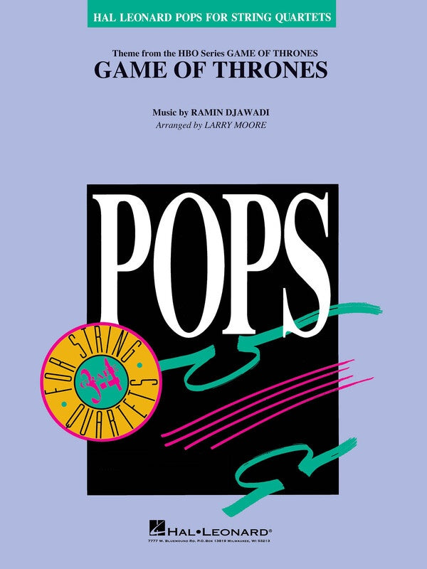 Game Of Thrones For String Quartet Sc/Pts