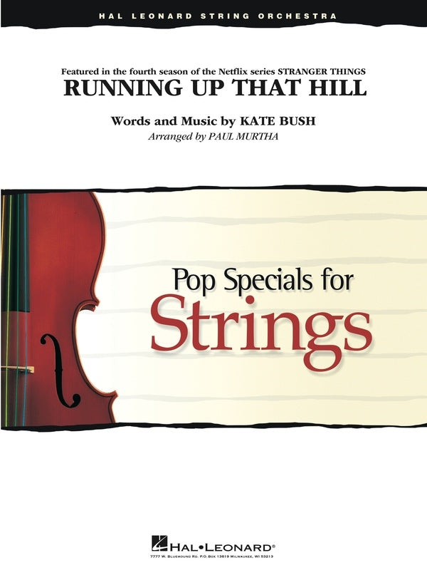 Running Up That Hill For String Orchestra Level 3-4 Score/Parts