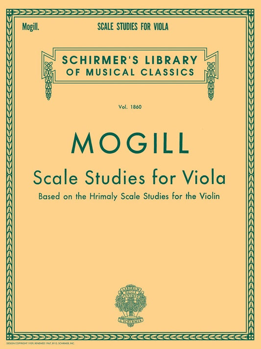 Mogill - Scale Studies For Viola