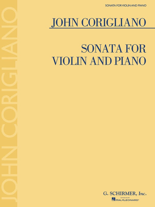 Corigliano - Sonata For Violin/Piano