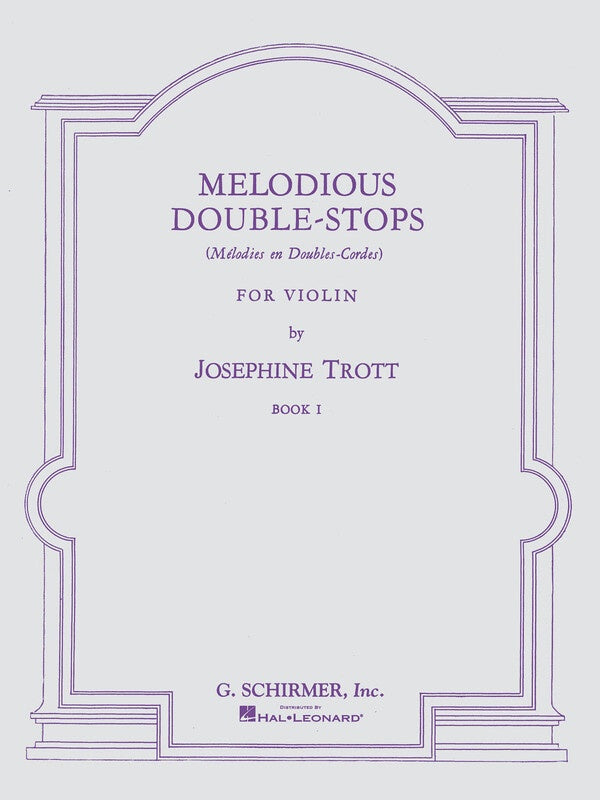 Trott - Melodious Double Stops  Bk 1 Violin