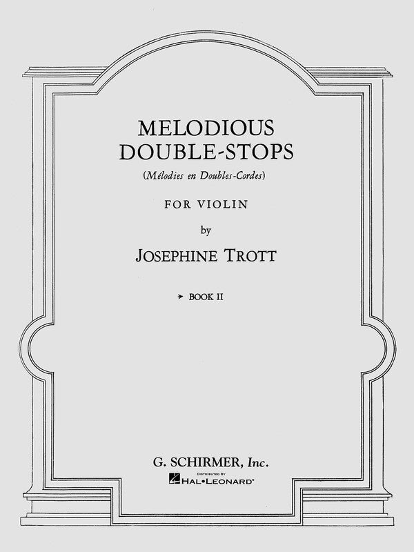 Trott - Melodious Double Stops Bk 2 Violin