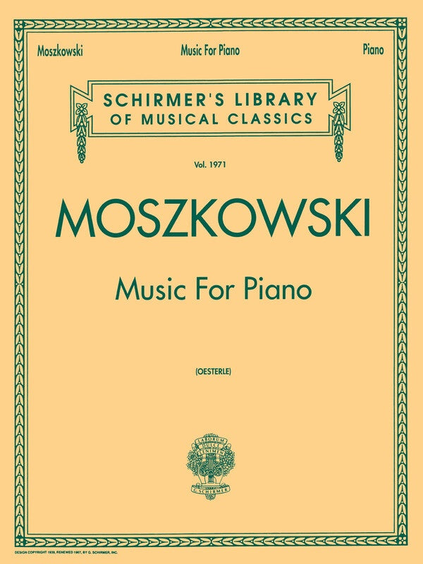 Moszkowski - Music For Piano