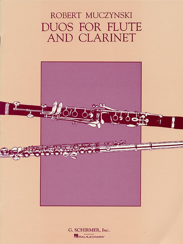 Muczynski - Duos Op 24 For Flute And Clarinet