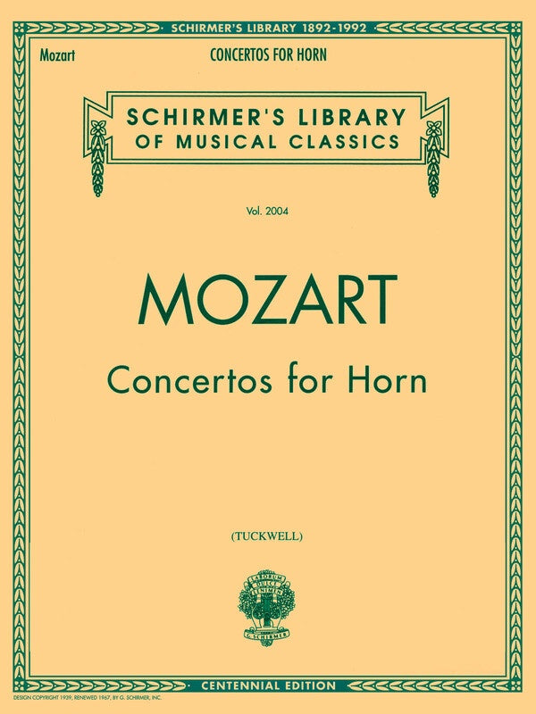 Mozart - Concertos For Horn