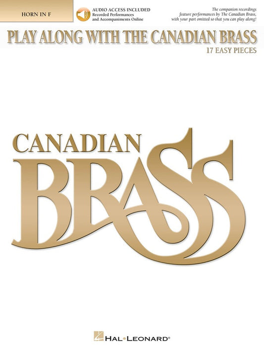 Canadian Brass Play Along F Horn Bk/Ola