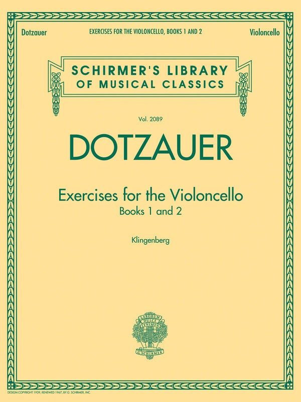 Dotzauer - Exercises For The Cello Books 1 And 2