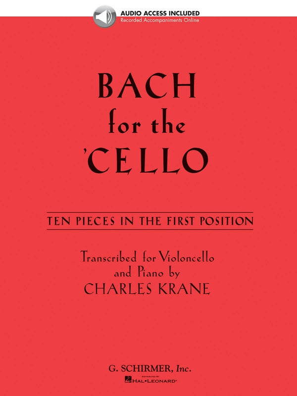 Bach For Cello Bk/Ola