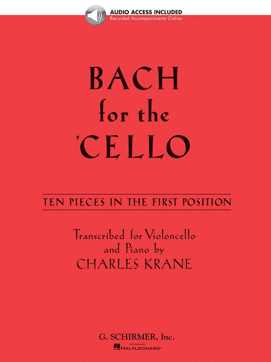 Bach For Cello Bk/Ola