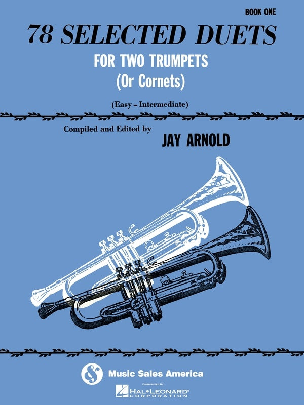 78 Selected Duets For 2 Trumpets Or Cornets Bk 1