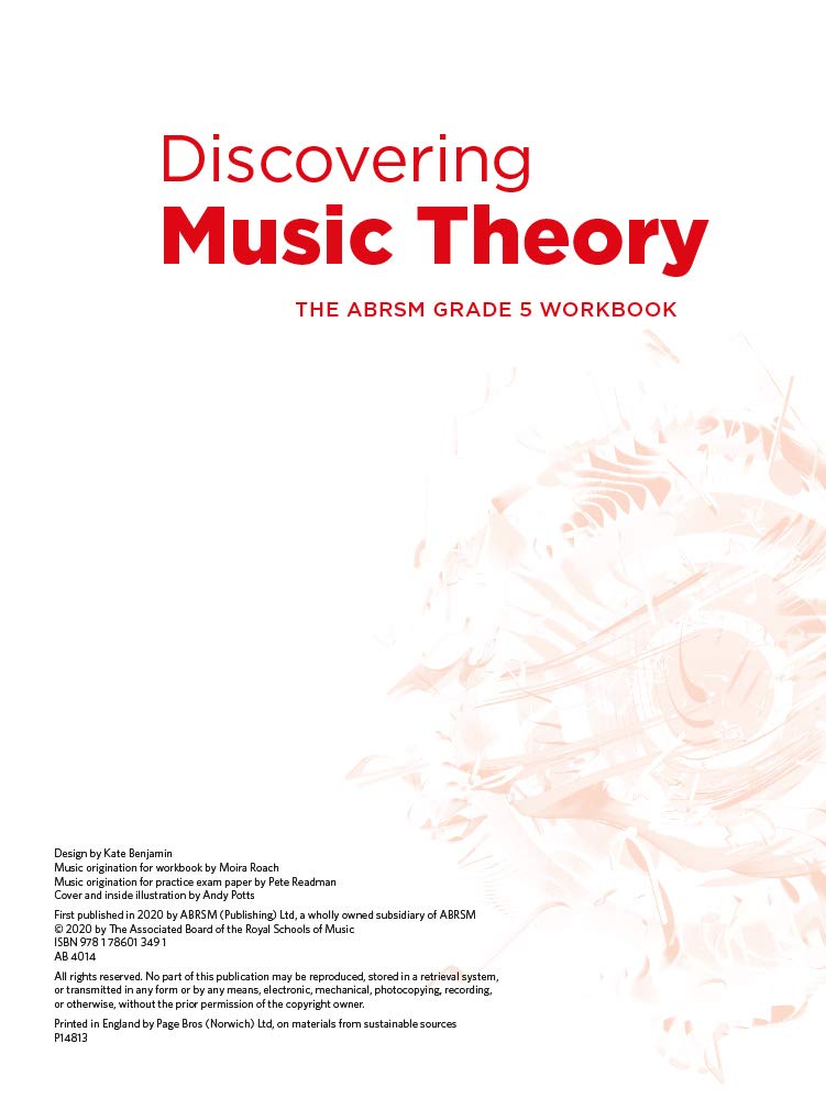 Discovering Music Theory Grade 5 Workbook