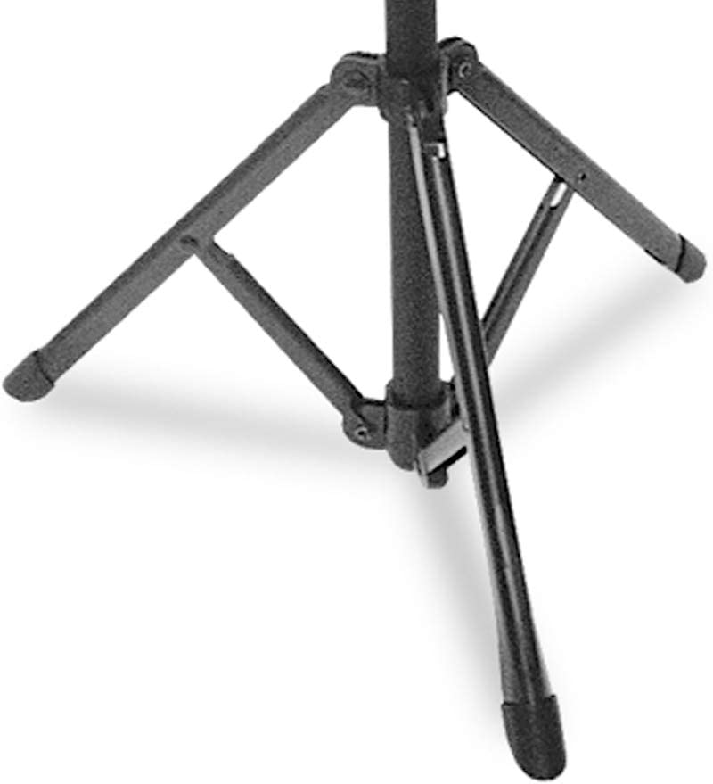 Manhasset Short Shaft Concertino Microphone Stand With Collapsible Base- Black Musical Instruments &