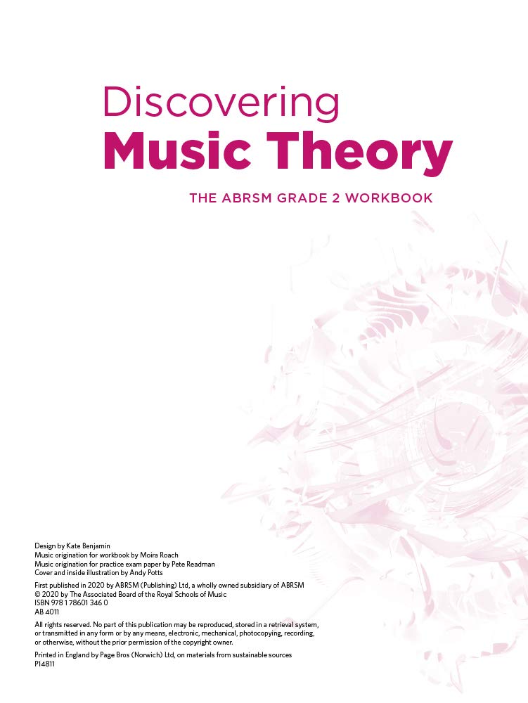 Discovering Music Theory Grade 2 Workbook