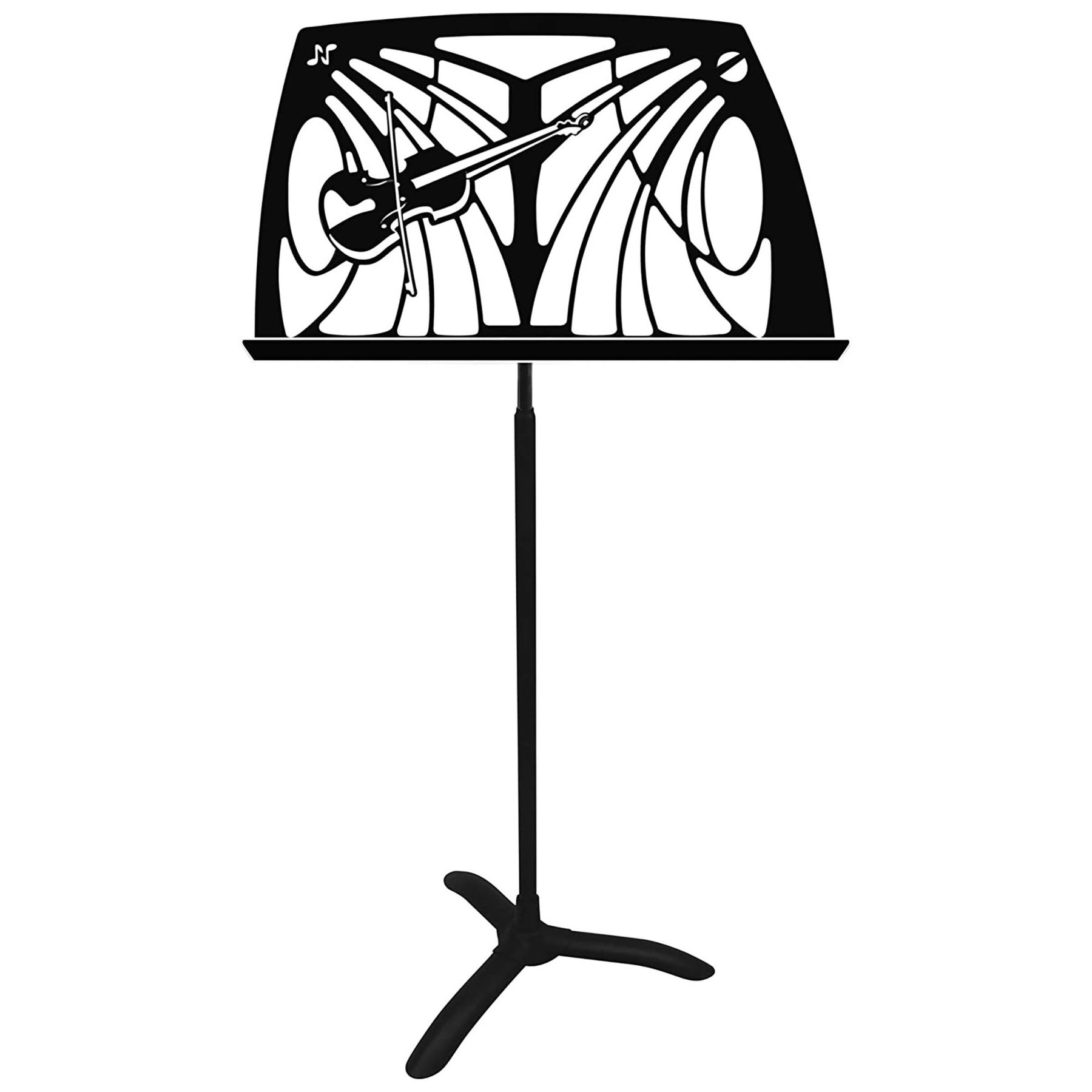 Manhasset Noteworthy Violin/Viola Design Music Stand - Black