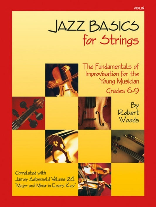 Jazz Basics For Strings - Violin Book