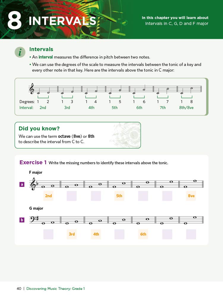 Discovering Music Theory ABRSM Grade 1 Workbook