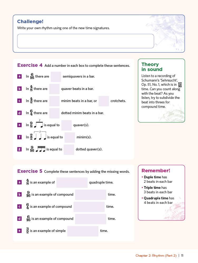 Discovering Music Theory Grade 4 Workbook